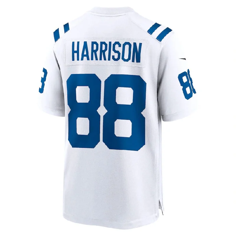 IN.Colts #88 Marvin Harrison White Retired Player Game Jersey Stitched American Football Jerseys-NFL Jersey for Fans -