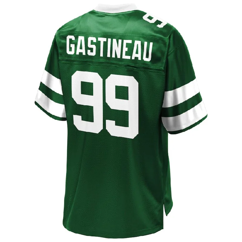 NY.Jets #99 Mark Gastineau Pro Line Green Retired Player Jersey Stitched American Football Jerseys-NFL Customizable Jersey -