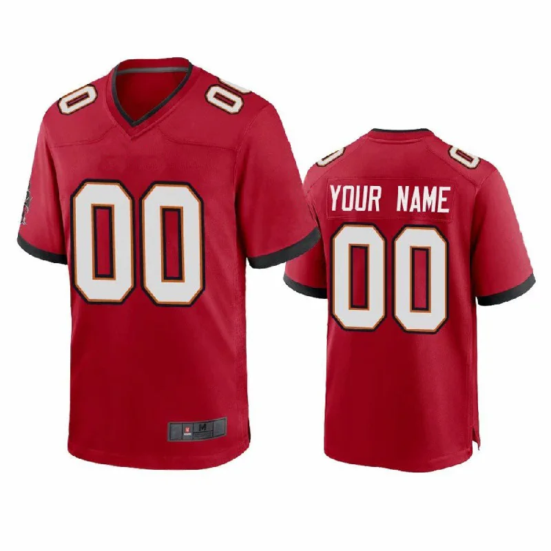 Custom TB.Buccaneers Football Jerseys American Design Your Own Practice Mesh Name and Number-NBA Authentic Jersey -