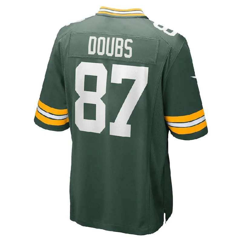 GB.Packers #87 Romeo Doubs Green Game Player Jersey Stitched American Football Jerseys-NFL Team Jersey Collection -