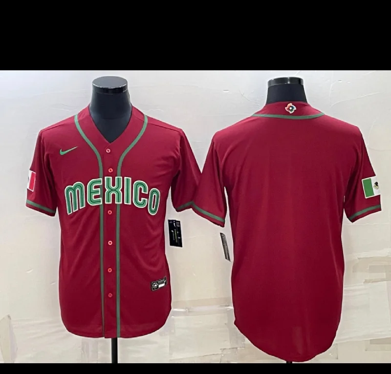 MEXICO WBC RED JERSEYS 2023-NBA Youth Jersey for Sale -