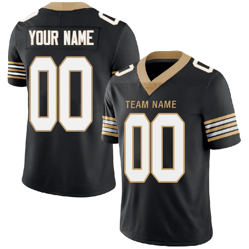 Custom NY.Giants Stitched American Football Jerseys Personalize Birthday Gifts Black Jersey-NBA Retro Player Jersey -