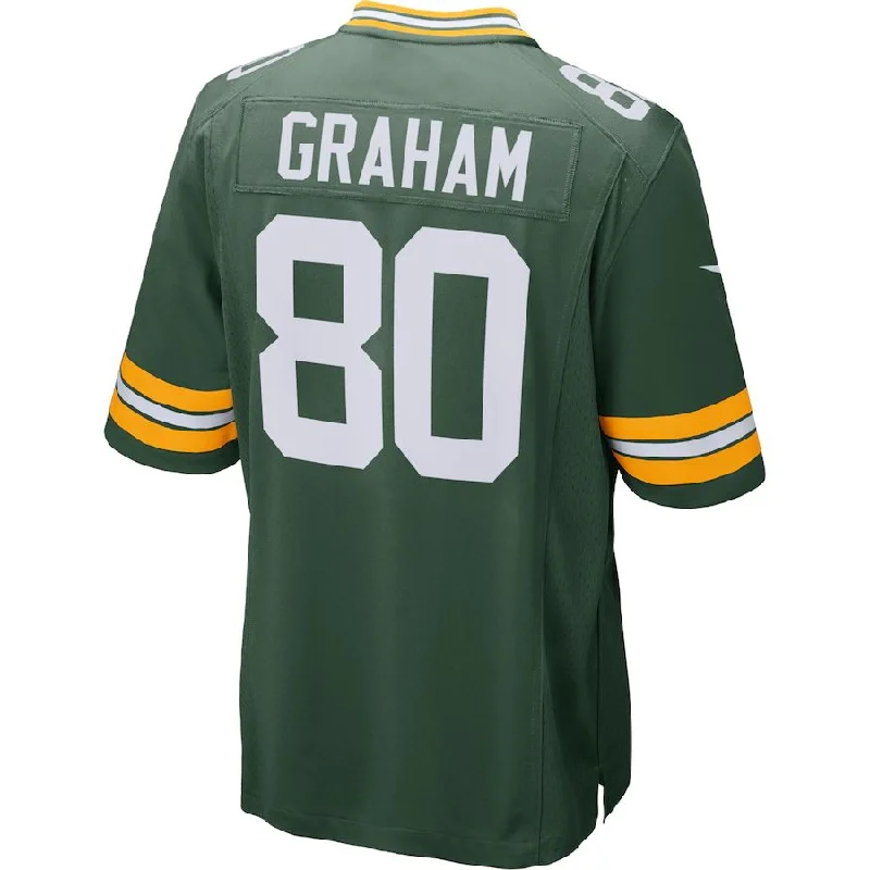 GB.Packers #80 Jimmy Graham Green Game Jersey Stitched American Football Jerseys-NFL Football Jersey Collection -