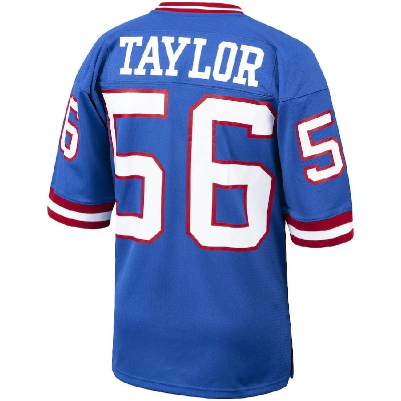 NY.Giants #56 Lawrence Taylor Mitchell & Ness Royal 1986 Authentic Throwback Retired Player Jersey Stitched American Football Jerseys-NFL Football Jersey Shop Online -