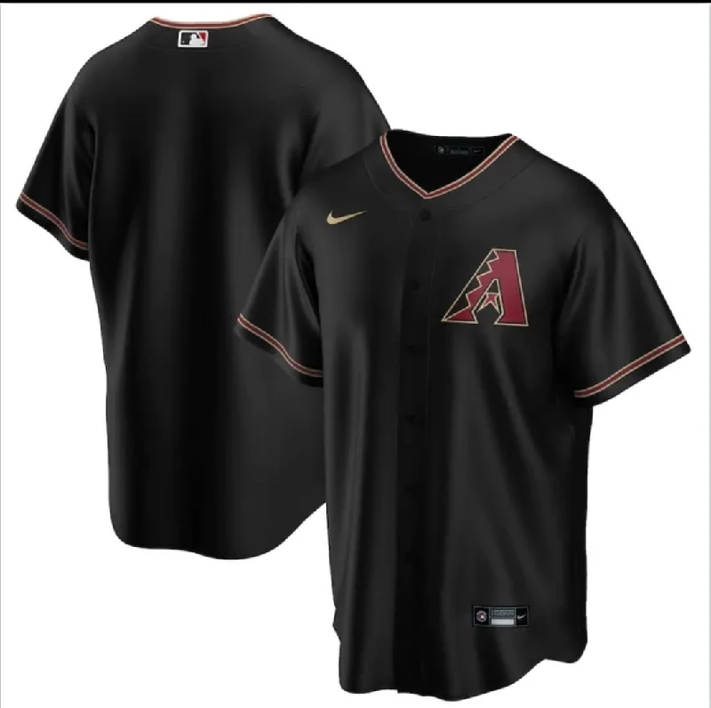 ARIZONA DIAMONDBACKS BLACK ALTERNATE REPLICA JERSEY-NBA NBA Player Jersey Online -