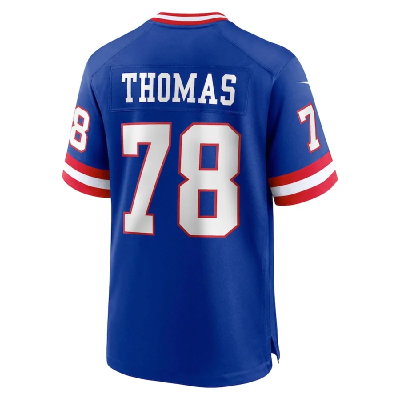 NY.Giants #78 Andrew Thomas Royal Classic Player Game Jersey Stitched American Football Jerseys-NFL Football Jersey Online Store -