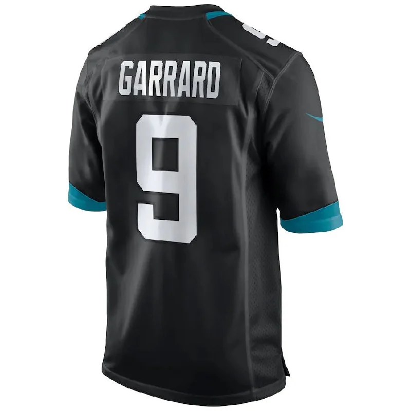 J.Jaguars #9 David Garrard Black Game Retired Player Jersey Stitched American Football Jerseys-NFL Football Jersey Collection -