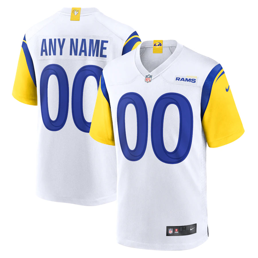 LOS ANGELES RAMS COLOR/ALTERNATE JERSEY-NBA Custom Jersey for NBA Fans -