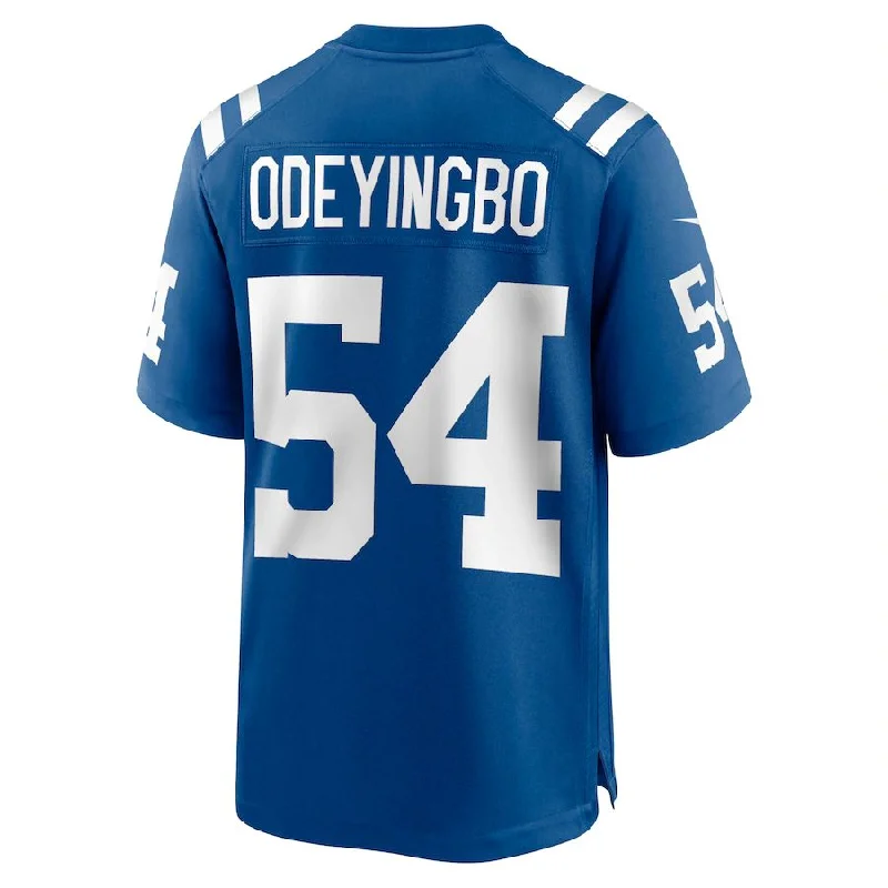 IN.Colts #54 Dayo Odeyingbo Royal Game Jersey Stitched American Football Jerseys-NFL Limited Edition NFL Jersey -