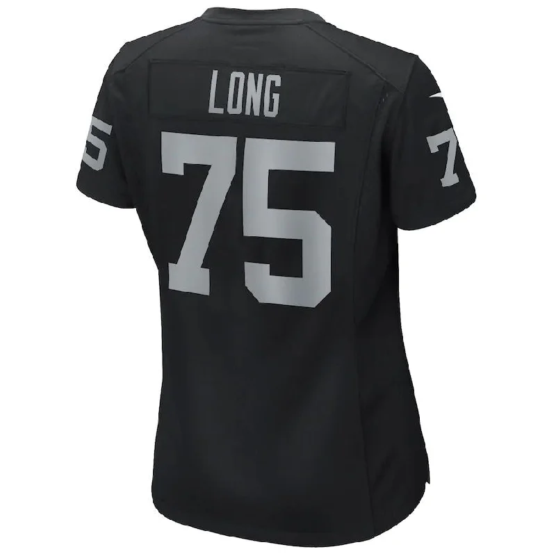 LV. Raiders #75 Howie Long Black Game Retired Player Jersey Stitched American Football Jerseys-NFL Game Jersey for Sale -