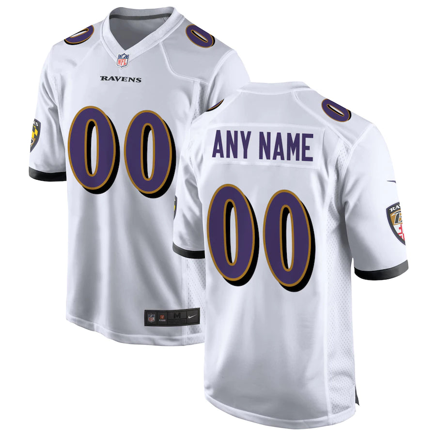 BALTIMORE RAVENS COLOR/AWAY JERSEY-NBA Premium Jersey -