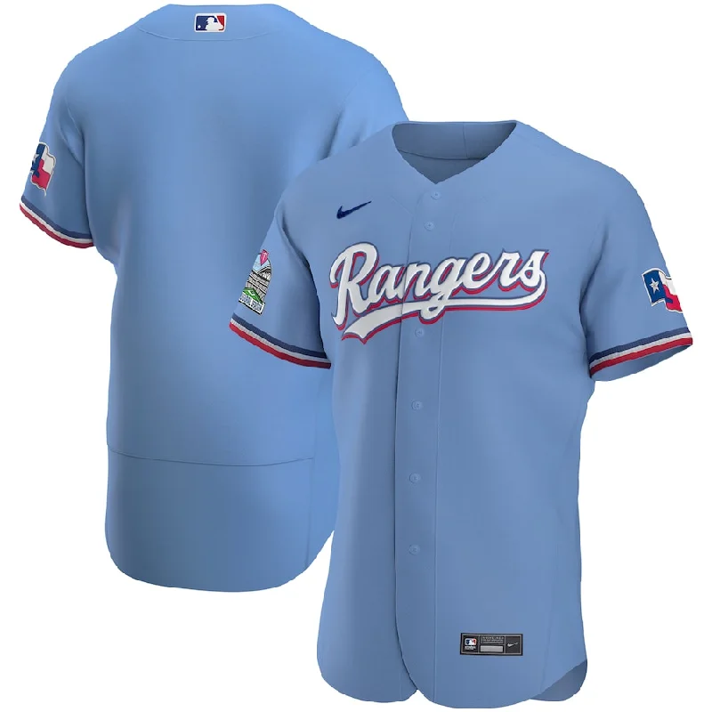 TEXAS RANGERS ALTERNATE AUTHENTIC JERSEY-NBA Basketball Jersey Free Shipping -