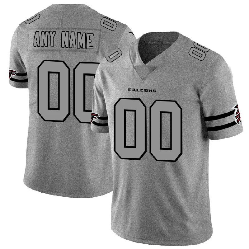 Custom A.Falcons 2019 Gray Gridiron Gray Vapor Untouchable Limited Jersey Stitched American Football Jerseys-NBA Jersey with Special Edition Graphics -