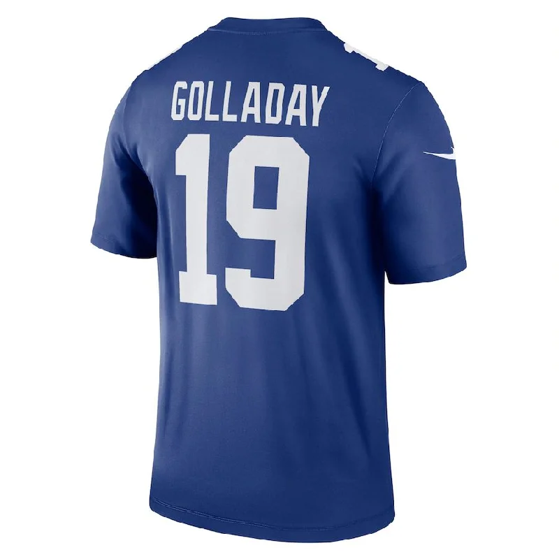 NY.Giants #19 Kenny Golladay Royal Legend Jersey Stitched American Football Jerseys-NFL Replica Jersey -