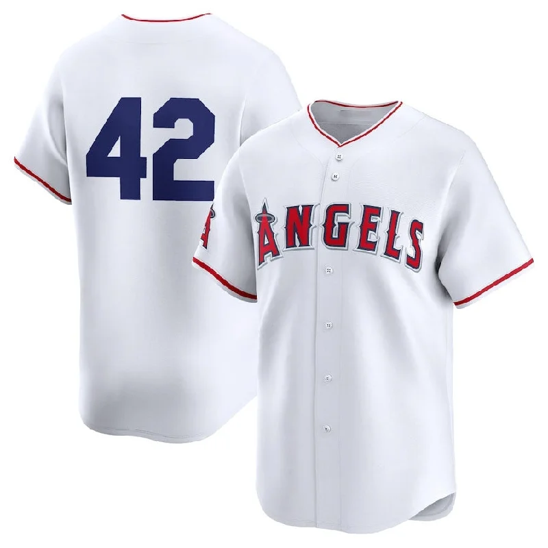 Los Angeles Angels 2024 #42 Jackie Robinson Day Home Limited Jersey – White Stitches Baseball Jerseys-NBA Team Basketball Jersey -