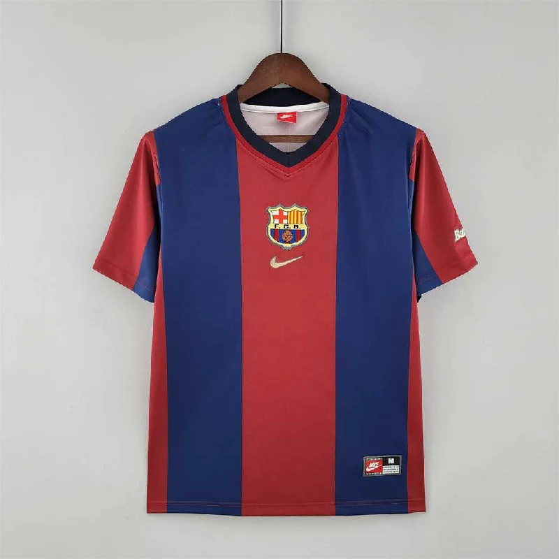 BARCELONA HOME RETRO JERSEY 1998/99-NBA Team Jersey for Fans -