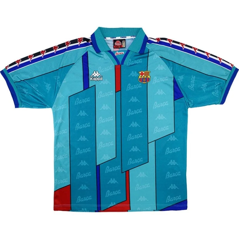 FC BARCELONA AWAY RETRO JERSEY 1995/97-NBA Game Jersey Sale -