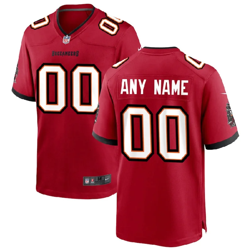 TAMPA BAY BUCCANEERS COLOR/HOME JERSEY-NBA Jersey with Embroidered Logo -