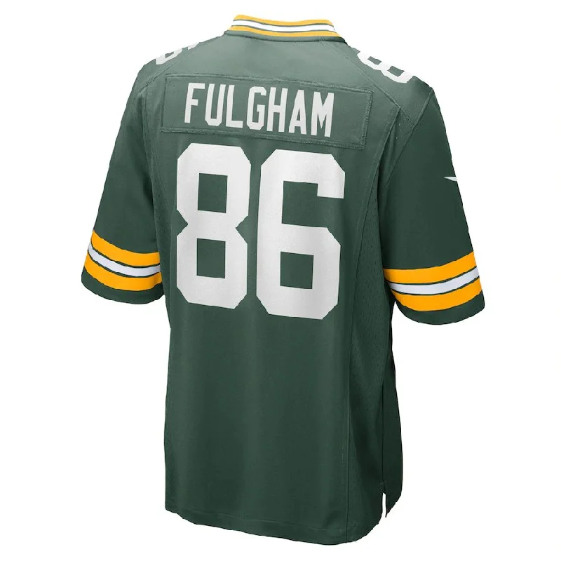 GB.Packers #86 Travis Fulgham Green Game Player Jersey Stitched American Football Jerseys-NFL Game Day Football Jersey Sale -