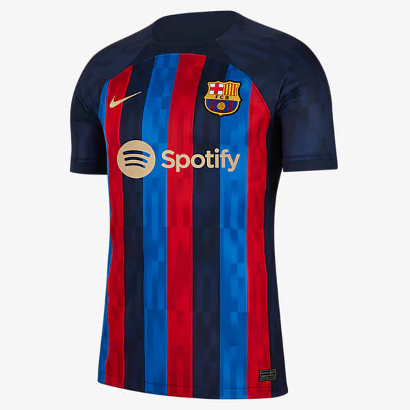 BARCELONA FC HOME FAN VERSION 22/23-NBA Game-Worn Jersey -