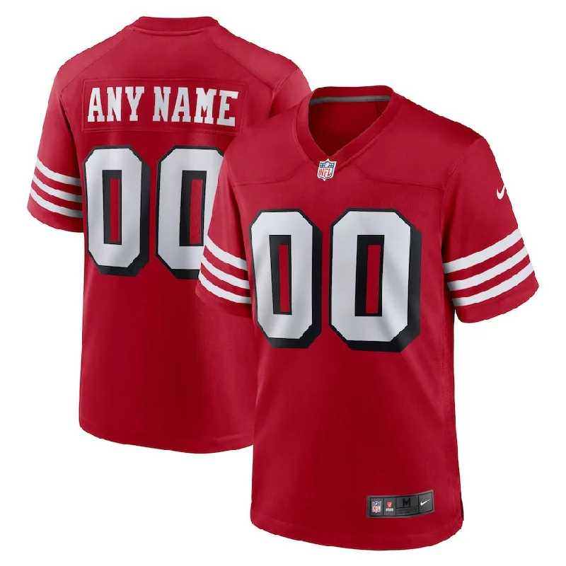 SAN FRANCISCO 49ERS COLOR/HOME JERSEY-NBA NBA Team Jerseys with Player Name -