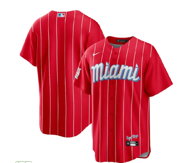 MIAMI MARLINS CITY CONNECT REPLICA JERSEY-NBA Best-Selling Jersey -