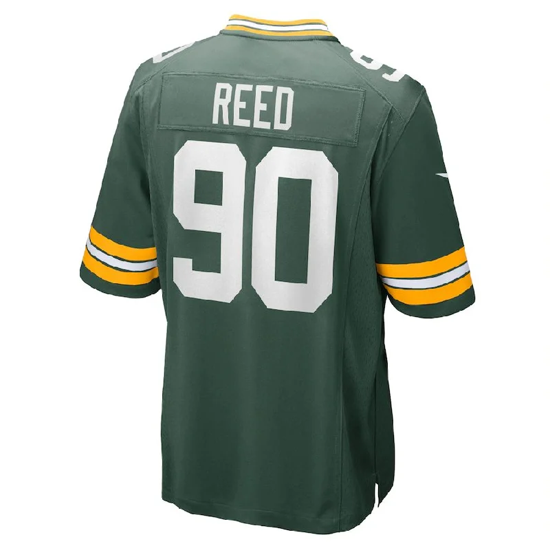 GB.Packers #90 Jarran Reed Green Game Player Jersey Stitched American Football Jerseys-NFL Exclusive Player Jersey -