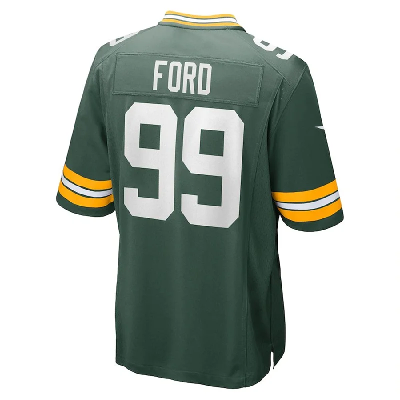 GB.Packers #99 Jonathan Ford Green Game Player Jersey Stitched American Football Jerseys-NFL Football Jersey Shop -