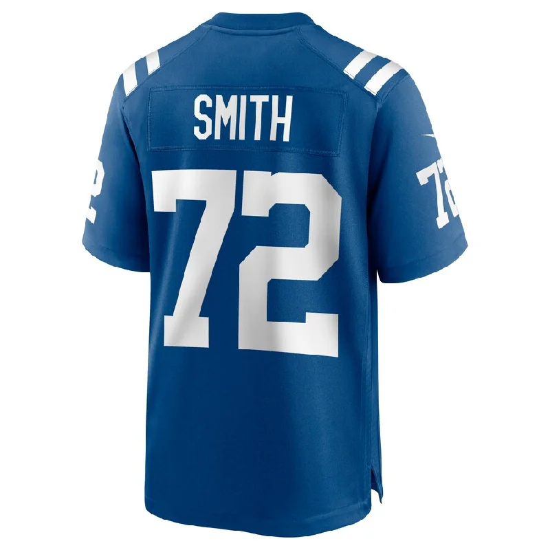 IN.Colts #72 Braden Smith Royal Game Jersey Stitched American Football Jerseys-NFL Vintage Football Jersey -