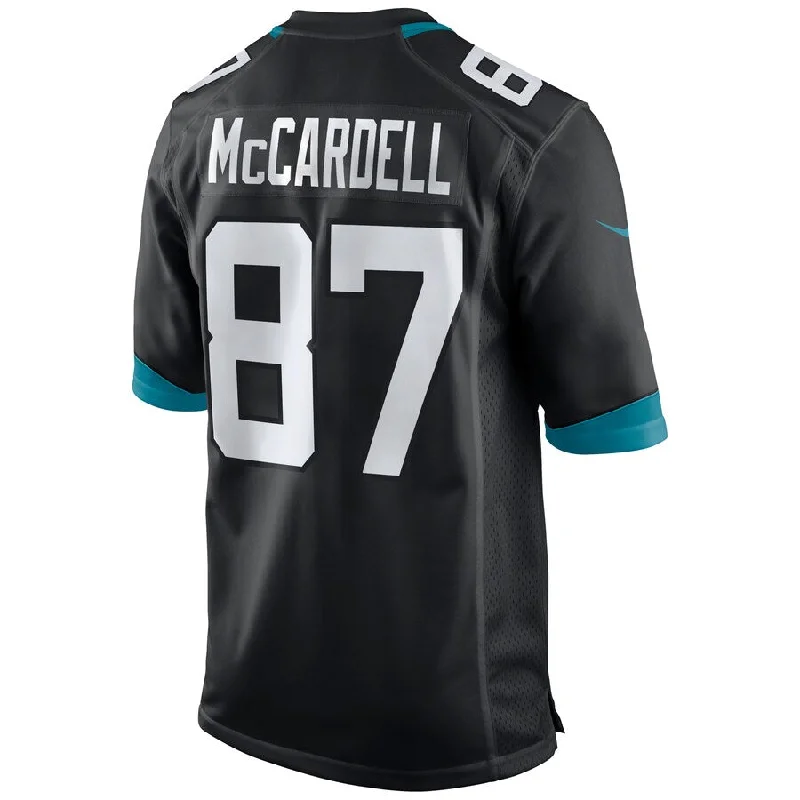 J.Jaguars #87 Keenan McCardell Black Game Retired Player Jersey Stitched American Football Jerseys-NFL Football Jersey with Custom Number -