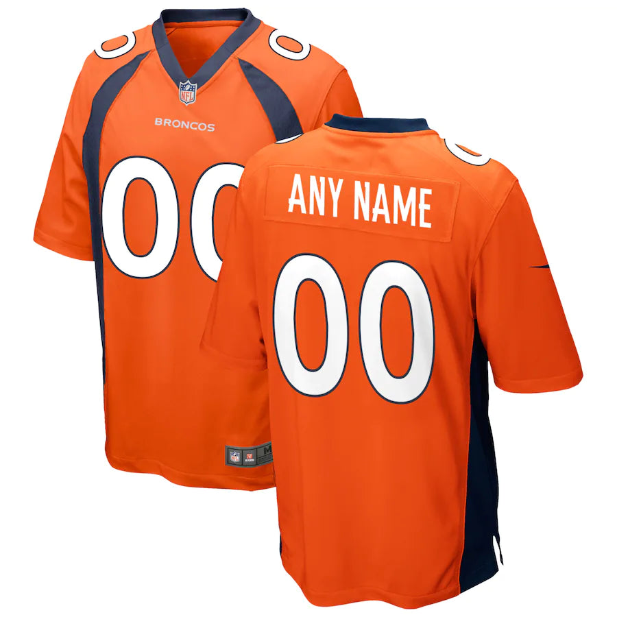 DENVER BRONCOS COLOR/HOME JERSEY-NBA NBA Team Jerseys with Player Name -