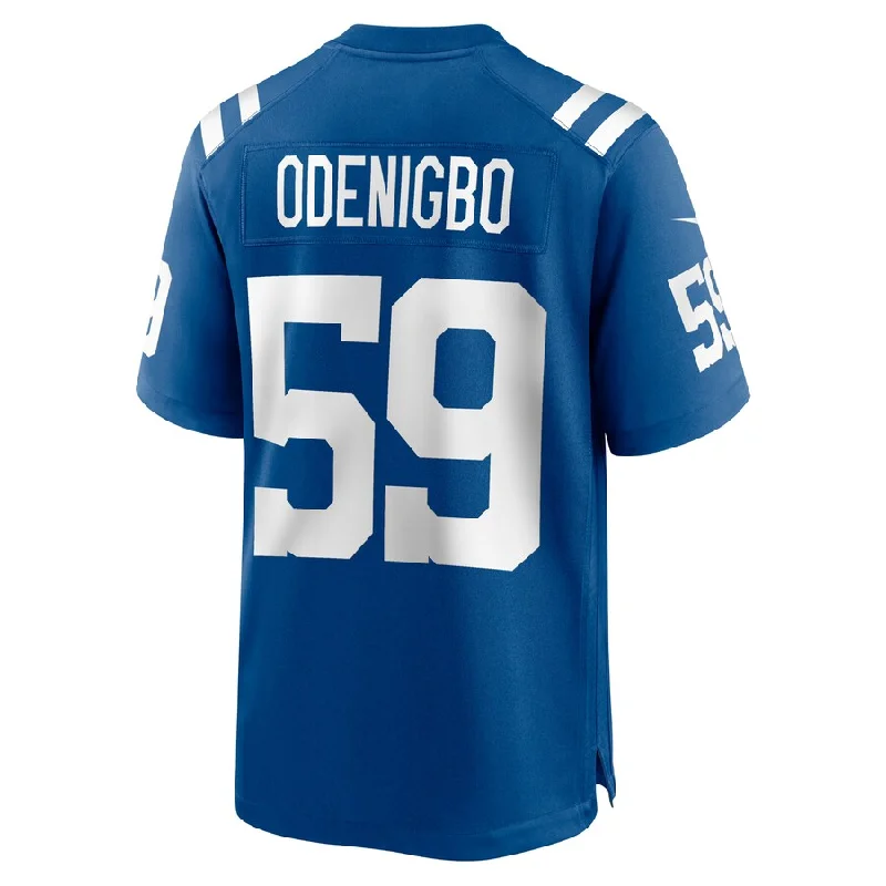 IN.Colts #59 Ifeadi Odenigbo Royal Game Player Jersey Stitched American Football Jerseys-NFL Game Day Football Jersey -