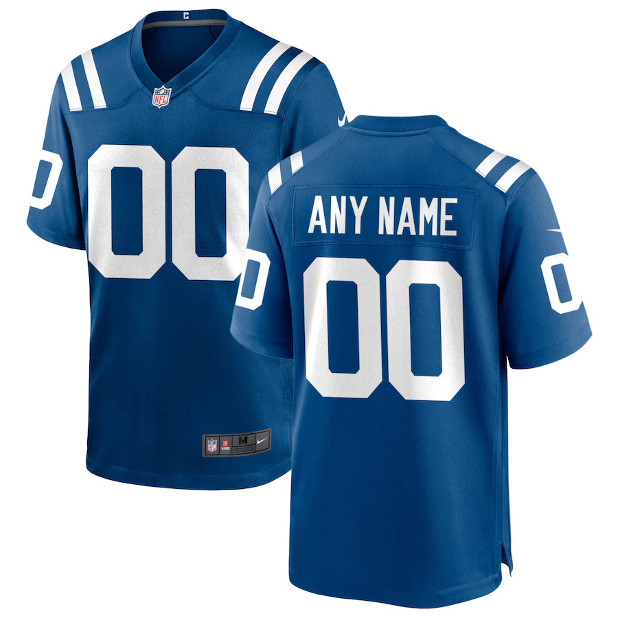 INDIANAPOLIS COLTS COLOR/HOME JERSEY-NBA Customizable Jersey -