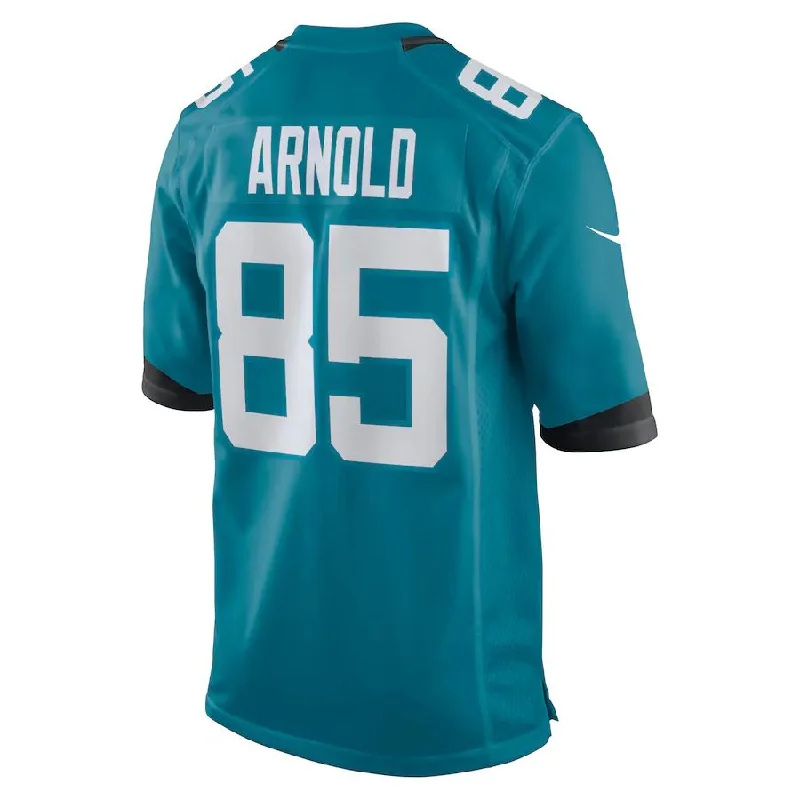 J.Jaguars #85 Dan Arnold Teal Game Jersey Stitched American Football Jerseys-NFL Jersey for Sale Online -