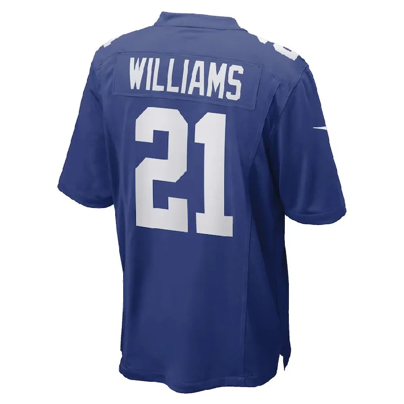 NY.Giants #21 Antonio Williams Royal Game Player Jersey Stitched American Football Jerseys-NFL Official Team Football Jersey -