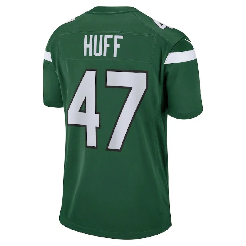 NY.Jets #47 Bryce Huff Gotham Green Game Jersey Stitched American Football Jerseys-NFL Football Jersey Online -