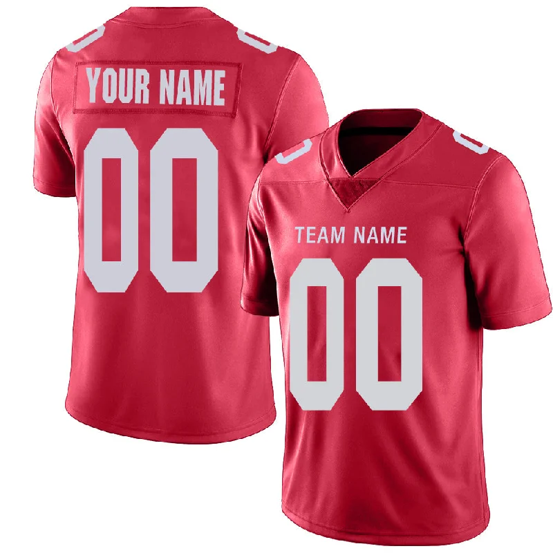 Custom NY.Jets Stitched American Football Jerseys Personalize Birthday Gifts Red Jersey-NBA Team Basketball Jersey -