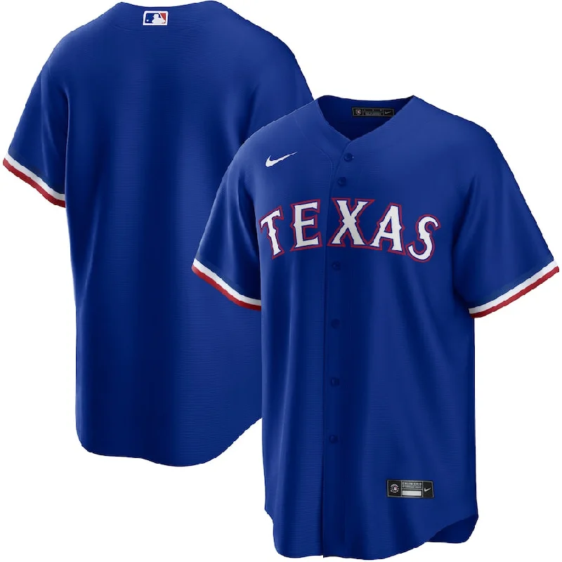 TEXAS RANGERS ALTERNATIVE REPLICA JERSEY-NBA Jerseys with Player Number -