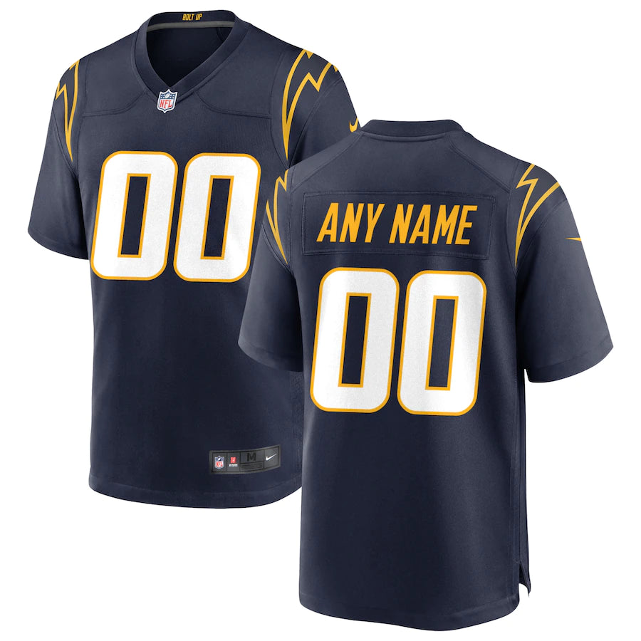 LOS ANGELES CHARGERS COLOR/ALTERNATE JERSEY-NBA Custom Basketball Jersey -