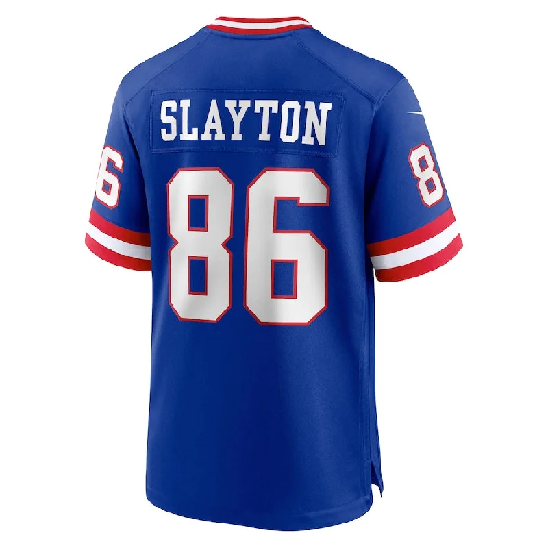 NY.Giants #86 Darius Slayton Royal Classic Player Game Jersey Stitched American Football Jerseys-NFL Football Jersey with Name -