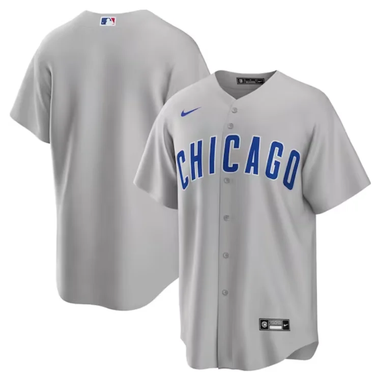 CHICAGO CUBS ROAD REPLICA JERSEY-NBA Team Jersey for Fans -