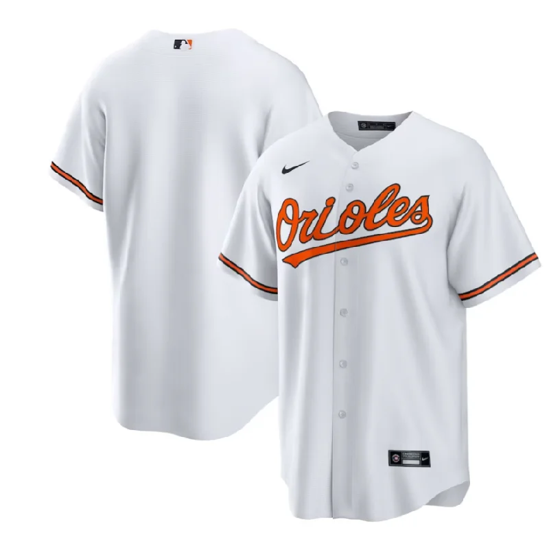 BALTIMORE ORIOLES HOME REPLICA JERSEY-NBA Team Logo Jersey -