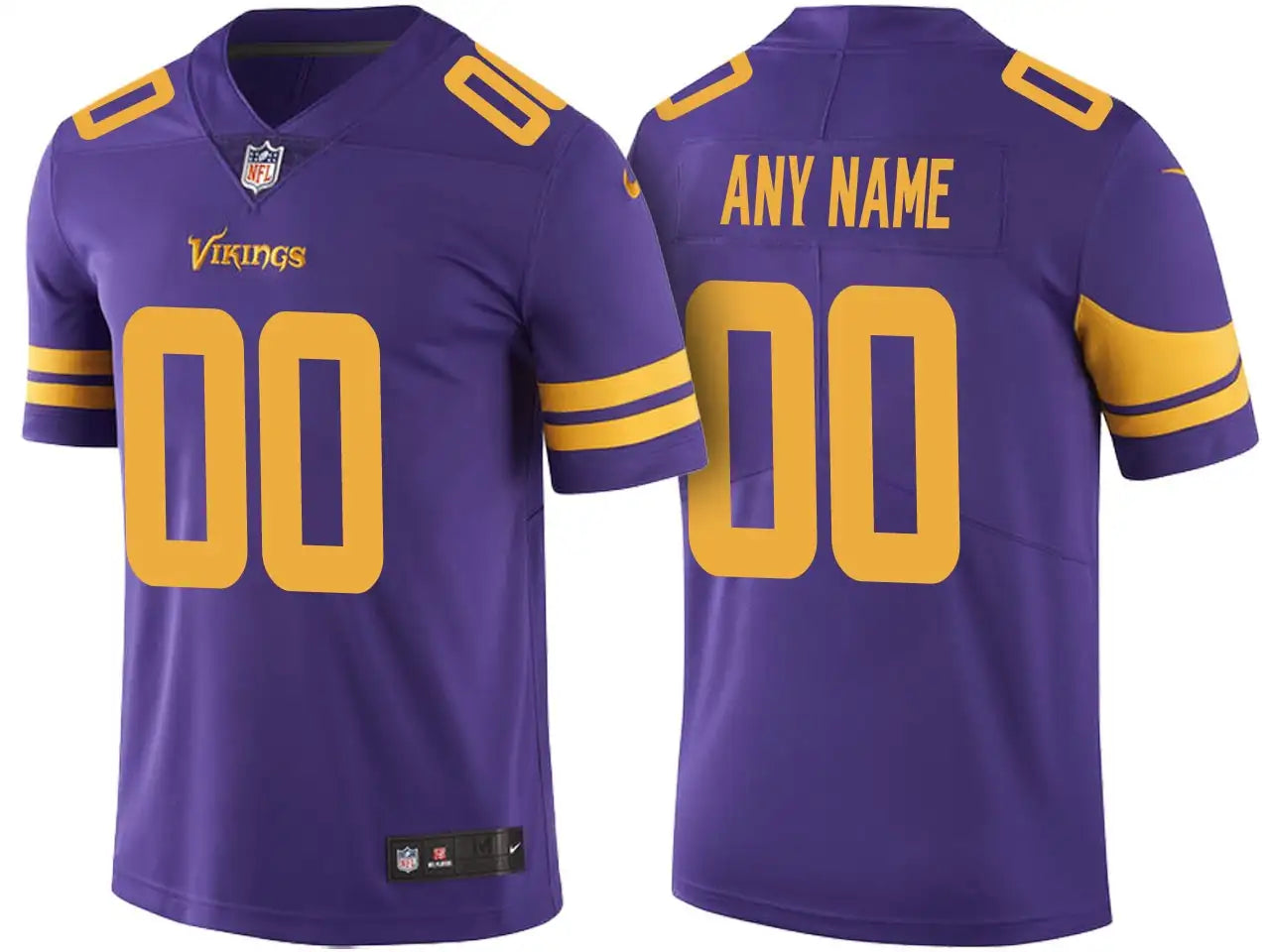 MINNESOTA VIKINGS COLOR/ALTERNATE JERSEY-NBA Game Day Basketball Jersey -