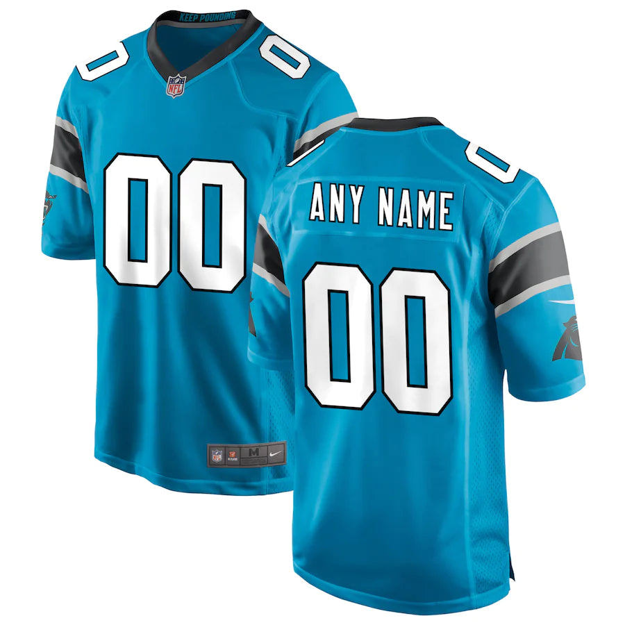 CAROLINA PANTHERS COLOR/ALTERNATE JERSEY-NBA Team Jersey with Custom Names -