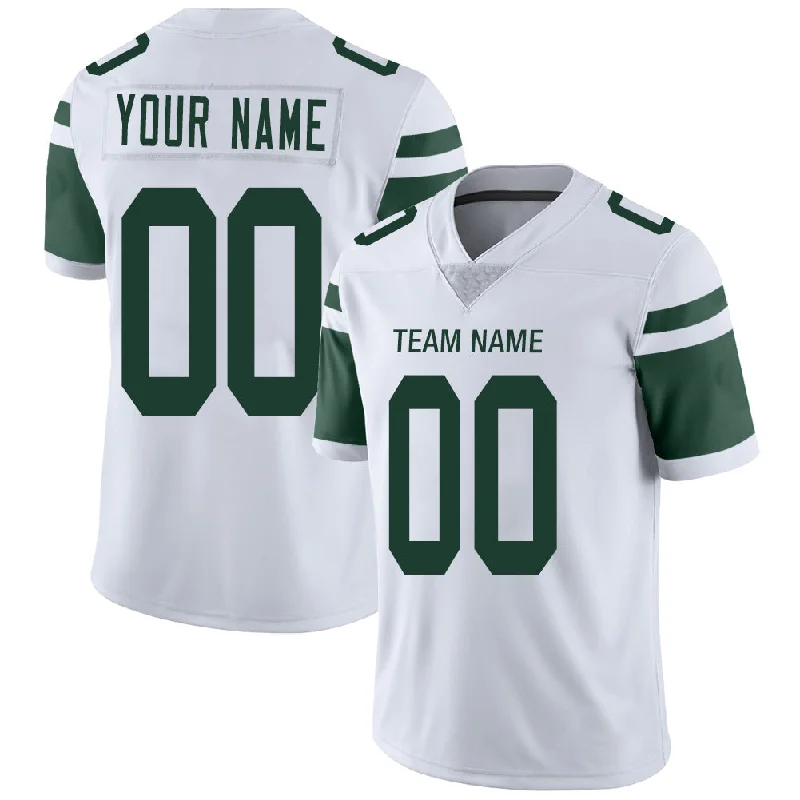 Custom NY.Jets Stitched American Football Jerseys Personalize Birthday Gifts White Jersey-NBA Basketball Jersey Online -