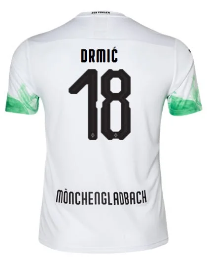 Borussia Monchengladbach Drmic 19/20 Home Jersey-AFC Custom Football Jersey -