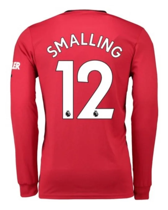 Chris Smalling Long Sleeve 19/20 Home Jersey-AFC Football Jersey Online -