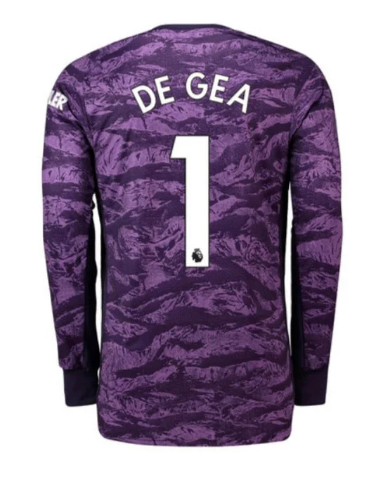 David De Gea 19/20 Home GK Jersey-AFC Custom Player Edition Jersey -