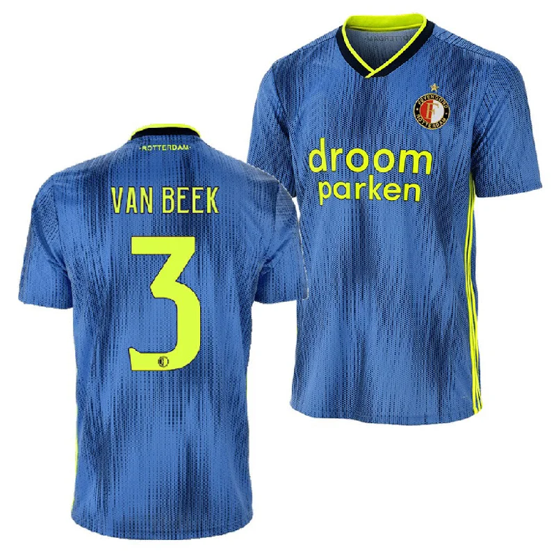 Feyenoord Van Beek 19/20 Away Jersey-AFC Fan Gear Jersey -