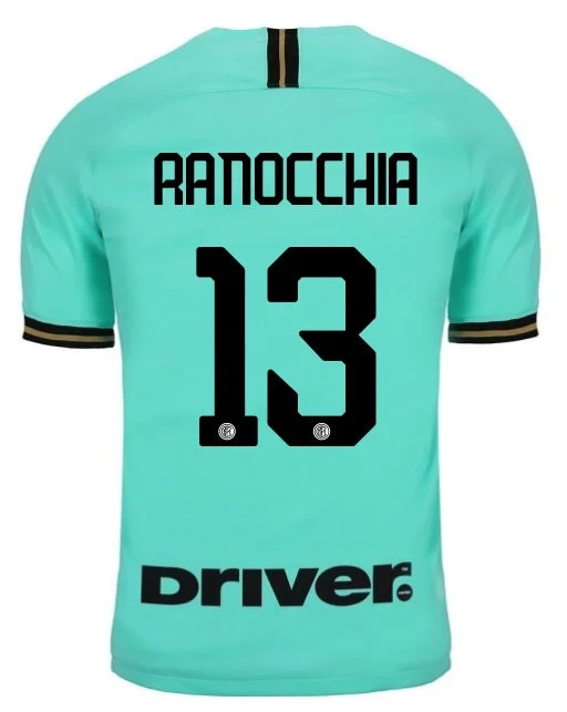 Inter Milan Ranocchia 19/20 Away Jersey-AFC Premium Custom Jersey -